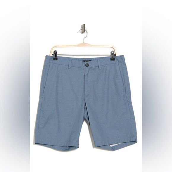 Theory NWT Zaine Sillar Short Dark Harbor Blue Size 36 - Picture 7 of 11